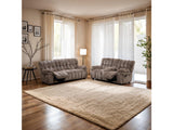 Hieronymus Dark Brown Power Sofa & Loveseat by Furniture of America at Eve Furniture