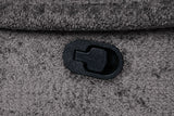 Hieronymus Dark Gray Manual Loveseat