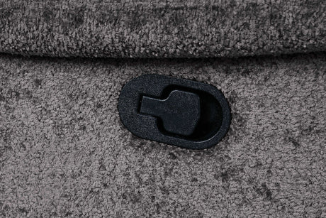 Hieronymus Dark Gray Manual Sofa & Loveseat by Furniture of America at Eve Furniture