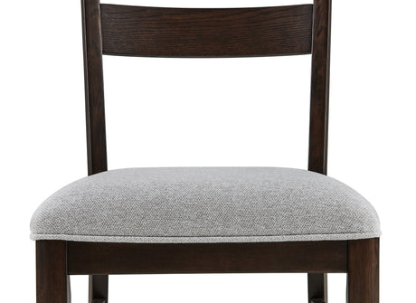 Higgins Dark Oak Dining Set by Crown Mark at Eve Furniture