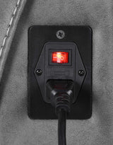 Higgins Gray 4-Piece Upholstered Power Sectional by Coaster at Eve Furniture