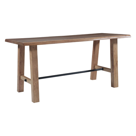 High Country 87" Bar Table in Natural Acacia by Home Trends & Design at Eve Furniture