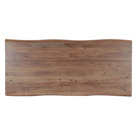 High Country 87" Bar Table in Natural Acacia by Home Trends & Design at Eve Furniture