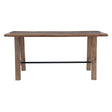 High Country 87" Bar Table in Natural Acacia by Home Trends & Design at Eve Furniture
