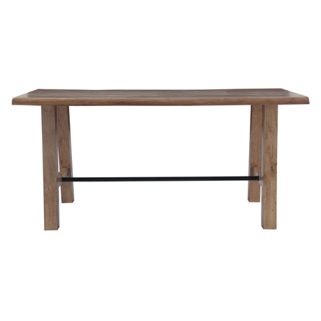 High Country 87" Bar Table in Natural Acacia by Home Trends & Design at Eve Furniture