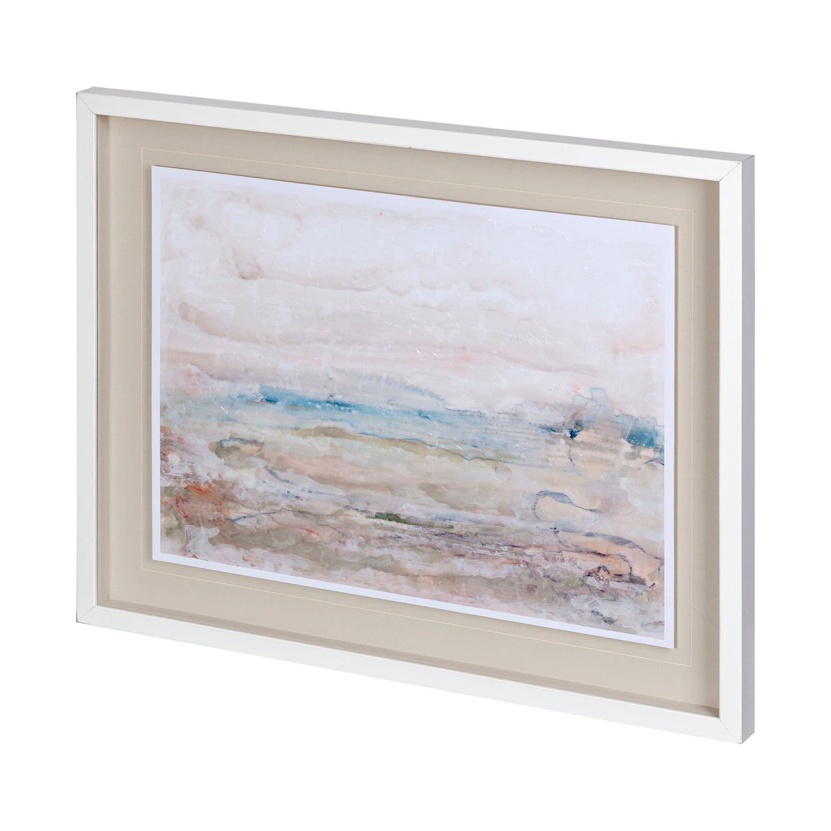 High Desert I by Renee Stramel a Hand Embellished Framed Art Print Matted under Glass by Mercana at Eve Furniture