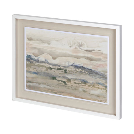 High Desert II by Renee Stramel a Hand Embellished Framed Art Print Matted under Glass by Mercana at Eve Furniture