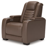 High Impact Tobacco Power Recliner