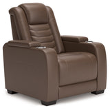 High Impact Tobacco Power Recliner