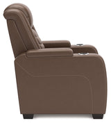 High Impact Tobacco Power Recliner