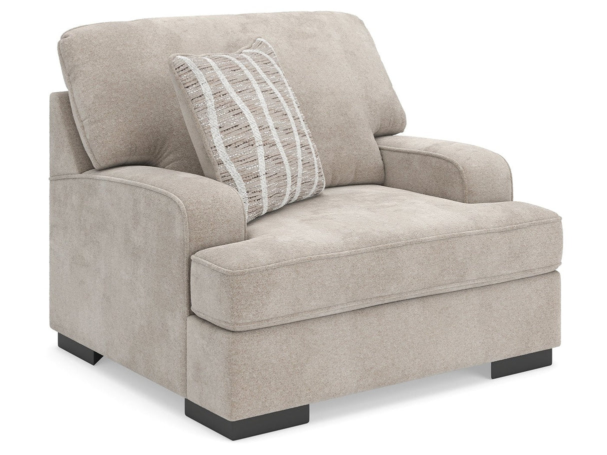 High Profile Taupe Chair and a Half