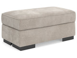 High Profile Taupe Ottoman