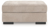 High Profile Taupe Ottoman