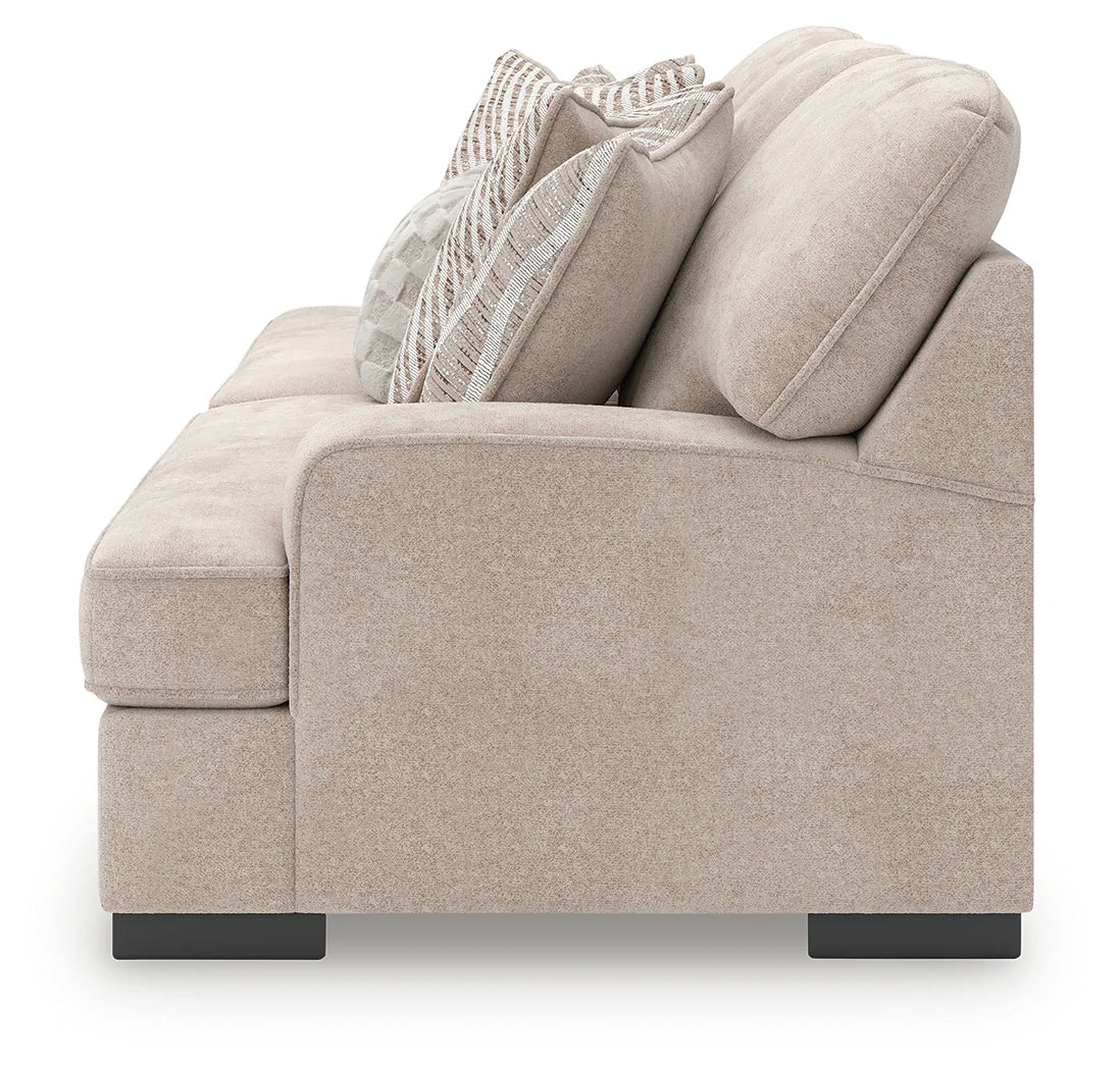 High Profile Taupe Sofa
