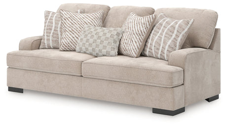 High Profile Taupe Sofa by Ashley at Eve Furniture