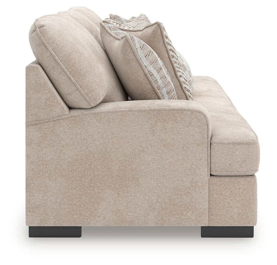 High Profile Taupe Sofa