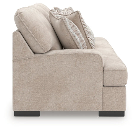 High Profile Taupe Sofa by Ashley at Eve Furniture