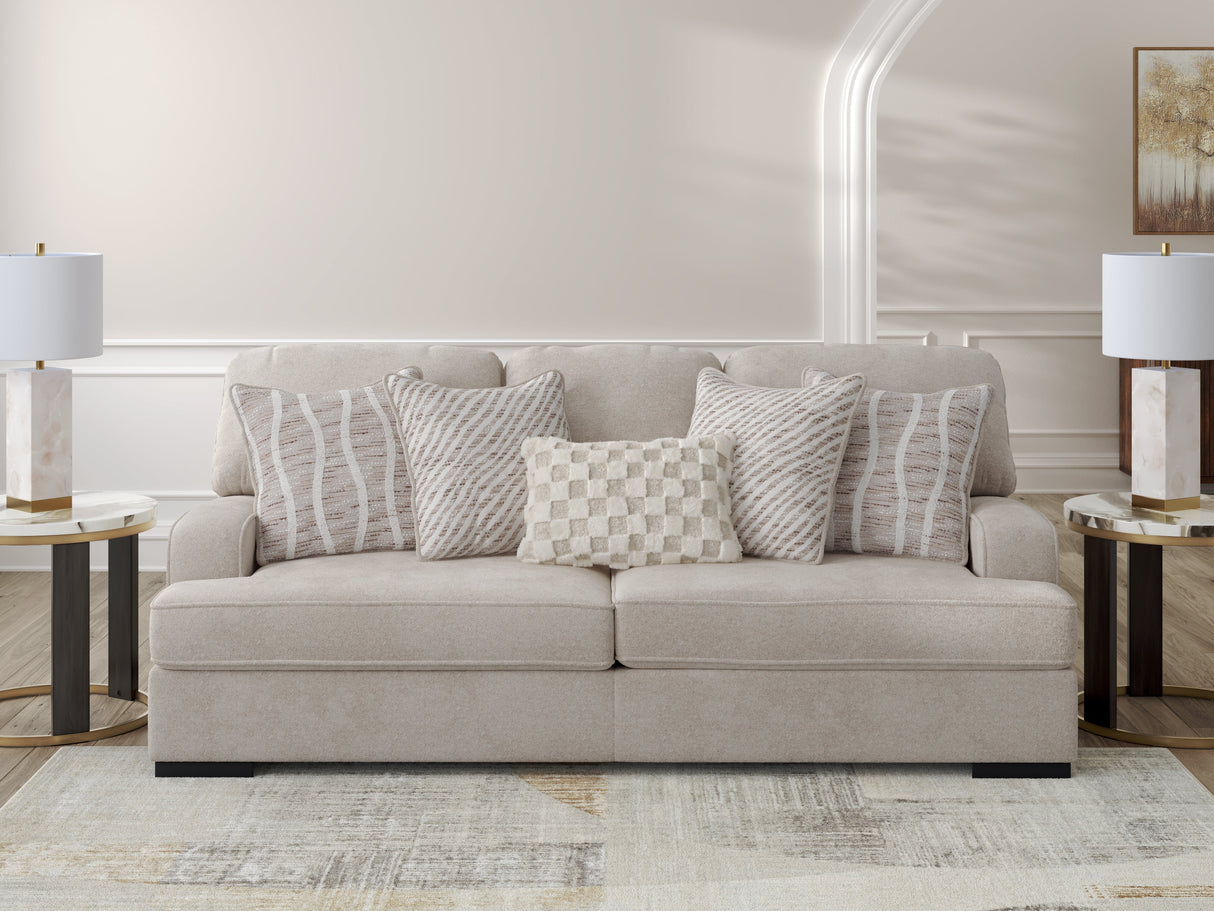 High Profile Taupe Living Room Set