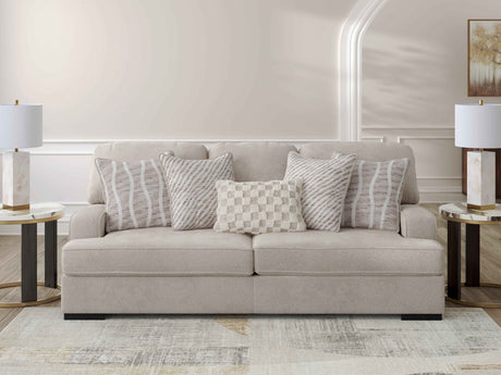 High Profile Taupe Living Room Set by Ashley at Eve Furniture