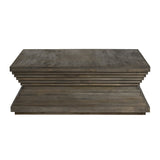 Highland Park Brown Cocktail Table by Crestview at Eve Furniture