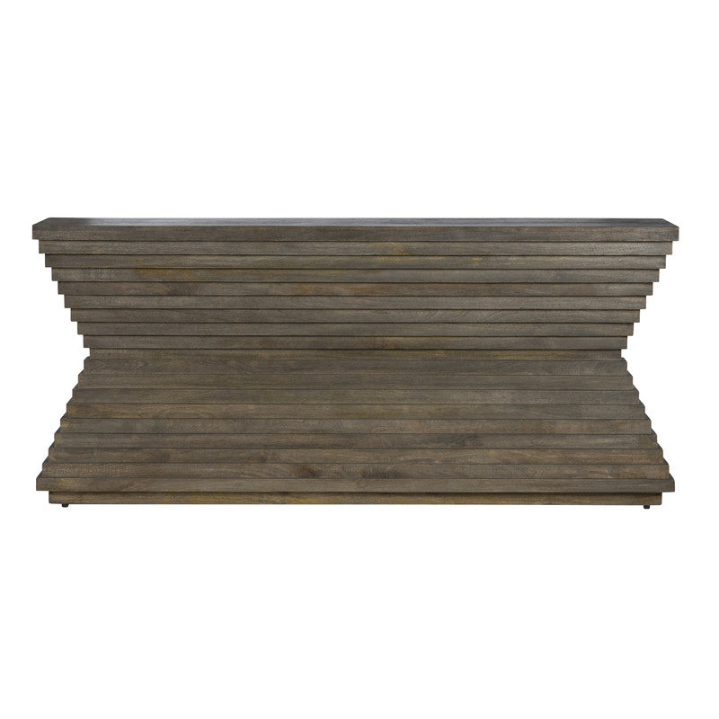 Highland Park Brown/Gray Console Table by Crestview at Eve Furniture