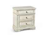 Highland Park Cathedral White 4-Piece Queen Bedroom Set by Steve Silver at Eve Furniture