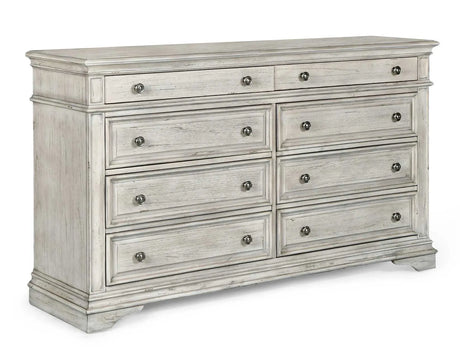 Highland Park Cathedral White Bedroom Set by Steve Silver at Eve Furniture