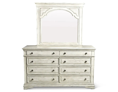 Highland Park Cathedral White Bedroom Set by Steve Silver at Eve Furniture