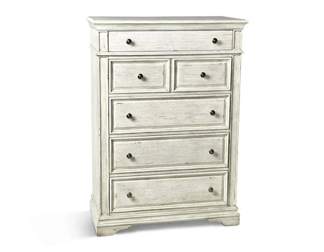 Highland Park Cathedral White Bedroom Set by Steve Silver at Eve Furniture