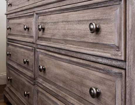 Highland Park Chest Waxed Driftwood by Steve Silver at Eve Furniture