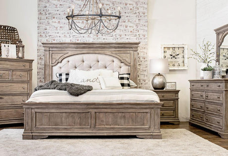 Highland Park Chest Waxed Driftwood by Steve Silver at Eve Furniture