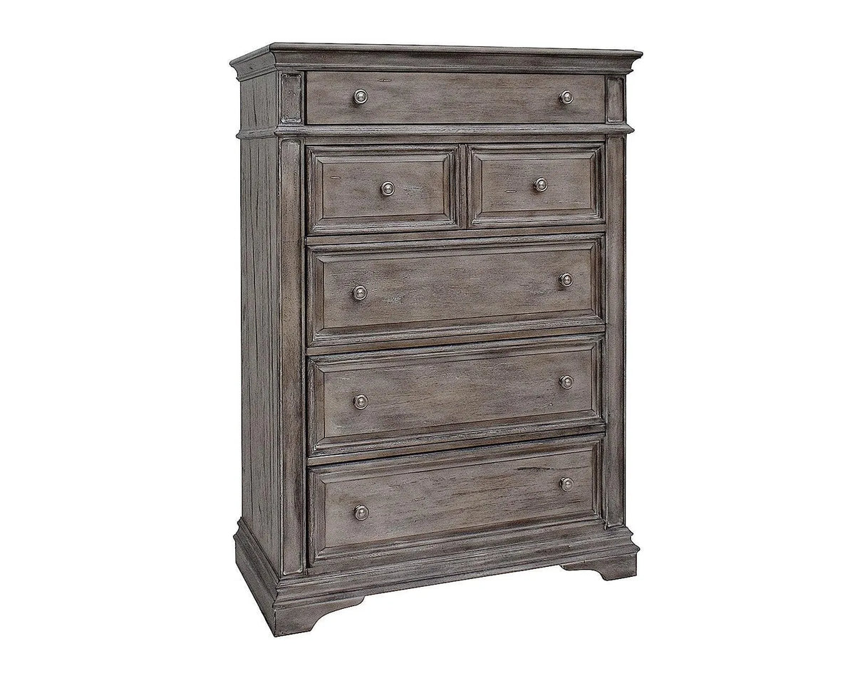 Highland Park-Tan 4-Piece King Bedroom Set by Steve Silver at Eve Furniture