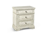 Highland Park Nightstand, Cathedral White by Steve Silver at Eve Furniture