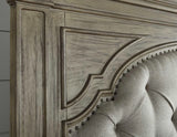 Highland Park Queen Bed, Waxed Driftwood by Steve Silver at Eve Furniture