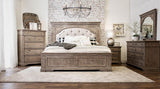 Highland Park Waxed Driftwood Vanity Desk by Steve Silver at Eve Furniture