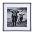 Highlands by Mercana Studio a Hand Embellished Textured Framed Photo Art Print Matted under Glass by Mercana at Eve Furniture