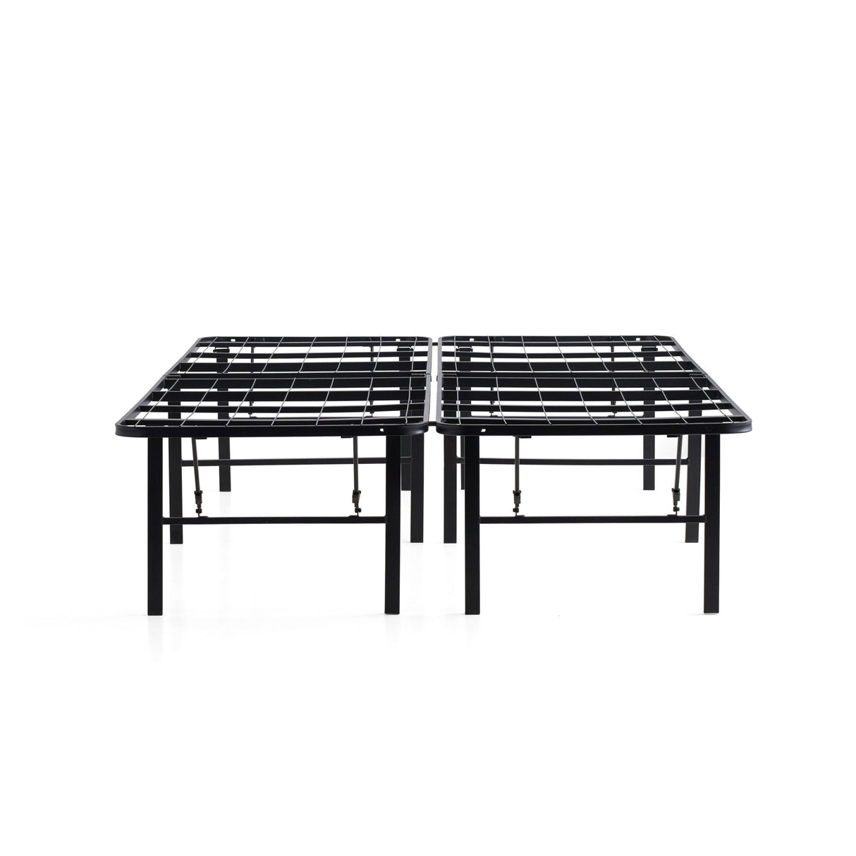 Highrise LT 18" Black Full Bed Frame by Malouf at Eve Furniture