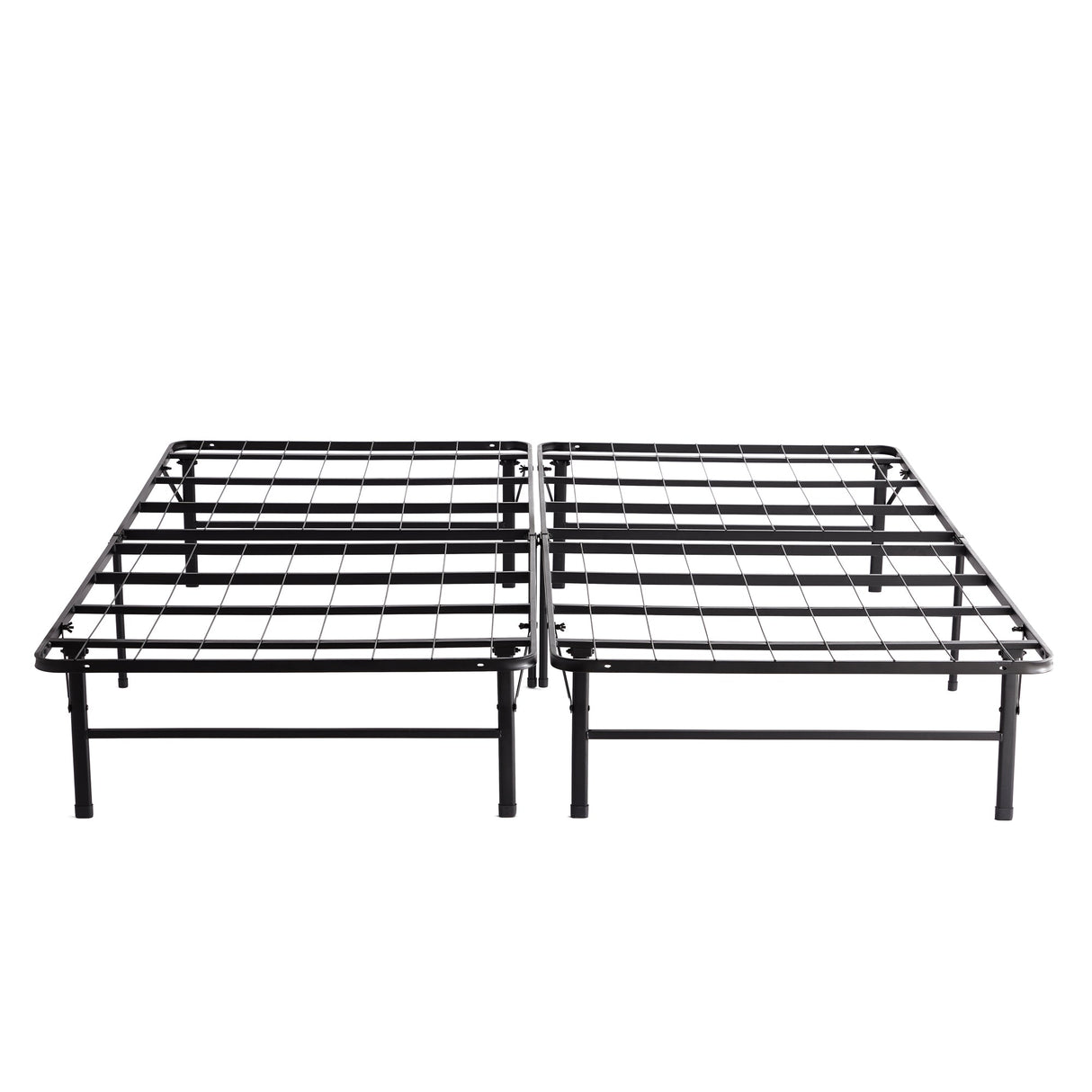 Highrise LT Black Full Bed Frame by Malouf at Eve Furniture