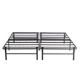 Highrise LT Black Full Bed Frame by Malouf at Eve Furniture