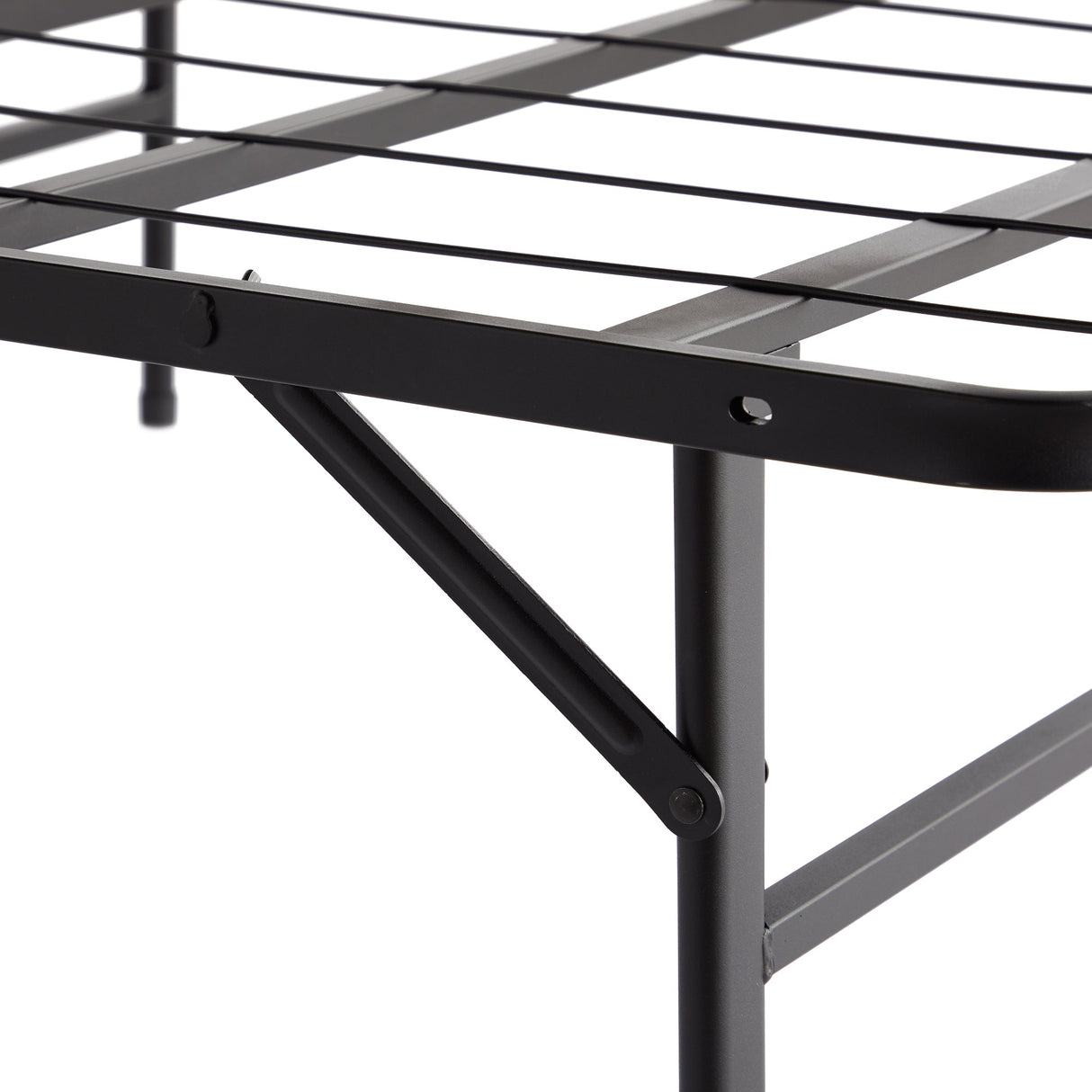 Highrise LT Black King Bed Frame by Malouf at Eve Furniture