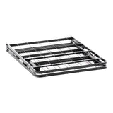 Highrise LT Black King Bed Frame by Malouf at Eve Furniture