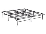 Highrise LT Black King Bed Frame by Malouf at Eve Furniture
