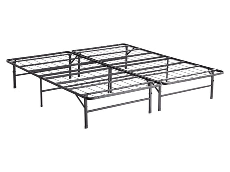Highrise LT Black King Bed Frame by Malouf at Eve Furniture