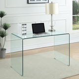 Highsmith Clear Glass Writing Desk