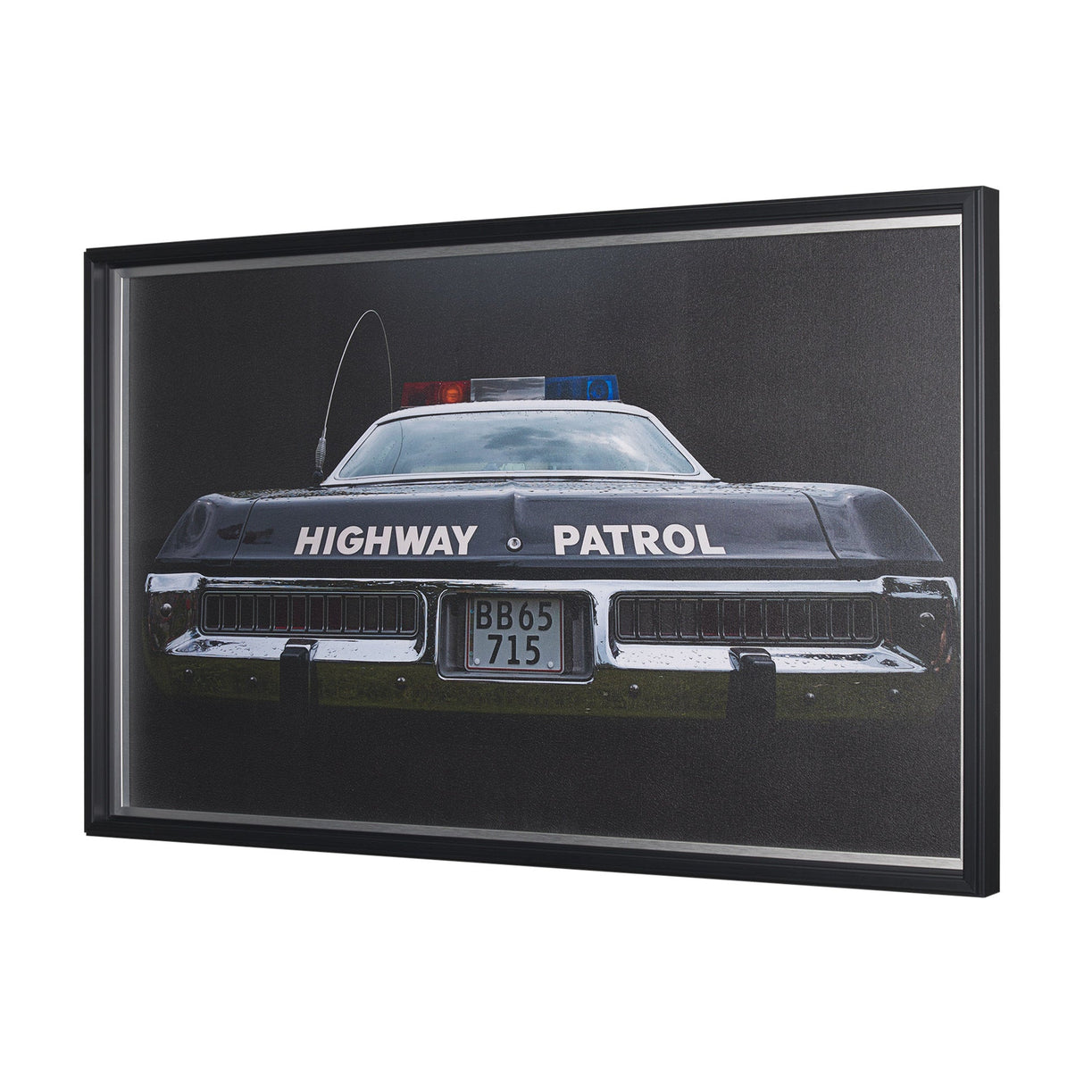 Highway Patrol II by Roland Weber a Hand Embellished Framed Photo Art Print by Mercana at Eve Furniture
