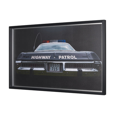 Highway Patrol II by Roland Weber a Hand Embellished Framed Photo Art Print by Mercana at Eve Furniture