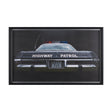 Highway Patrol II by Roland Weber a Hand Embellished Framed Photo Art Print by Mercana at Eve Furniture