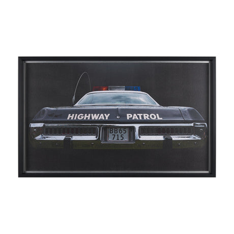 Highway Patrol II by Roland Weber a Hand Embellished Framed Photo Art Print by Mercana at Eve Furniture