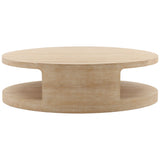Hilaire Coffee Table, Light Natural by Dovetail at Eve Furniture