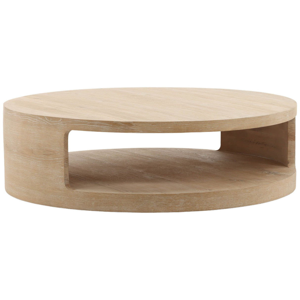Hilaire Coffee Table, Light Natural by Dovetail at Eve Furniture